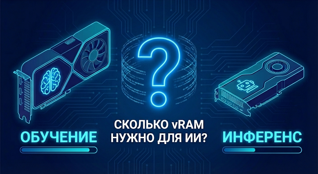 Сколько vRAM нужно для обучения и инференса ИИ