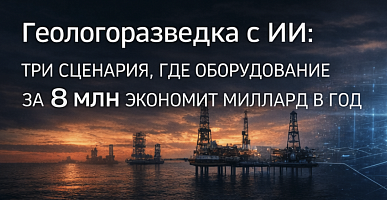 Геологоразведка с ИИ: три сценария, где оборудование за 8 млн экономит миллиард в год