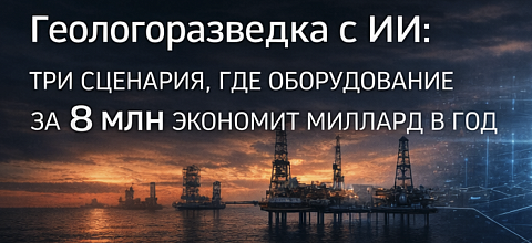 Геологоразведка с ИИ: три сценария, где оборудование за 8 млн экономит миллиард в год